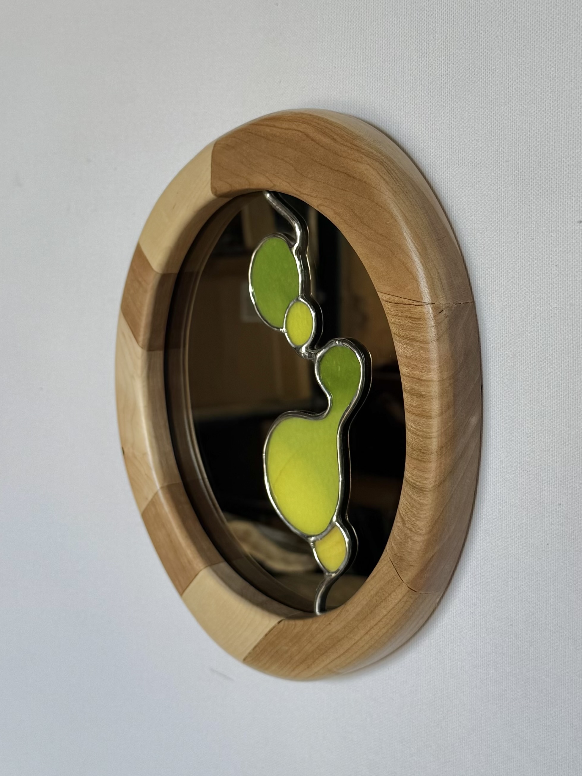 Little Lava Stained Glass Mirror