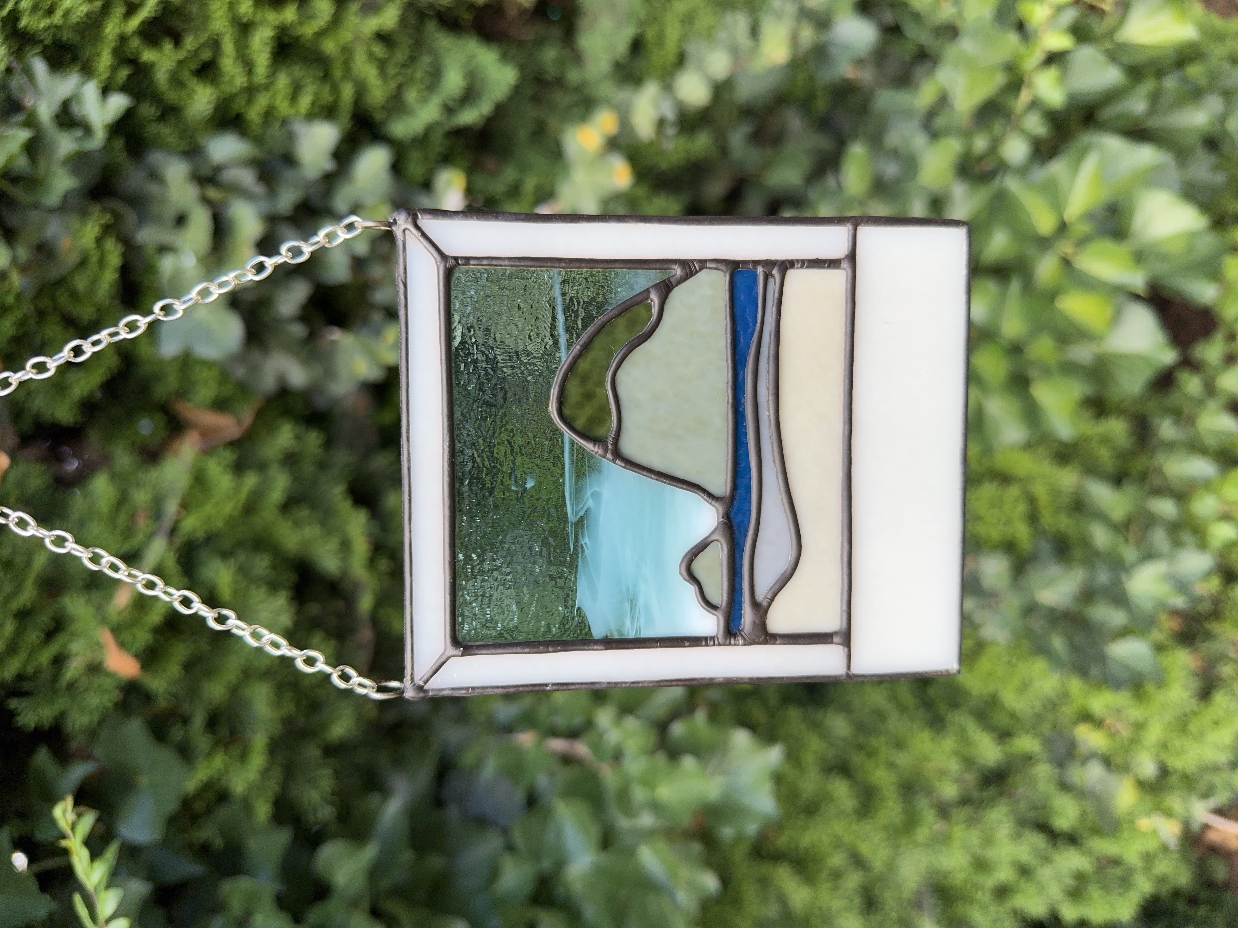 Stained Glass Polaroid, Haystack Rock